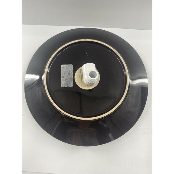 Suncatcher Yard Art Layered Flowers Tulip Tiered Repurposed Glass Garden Art - Picture 7 of 12